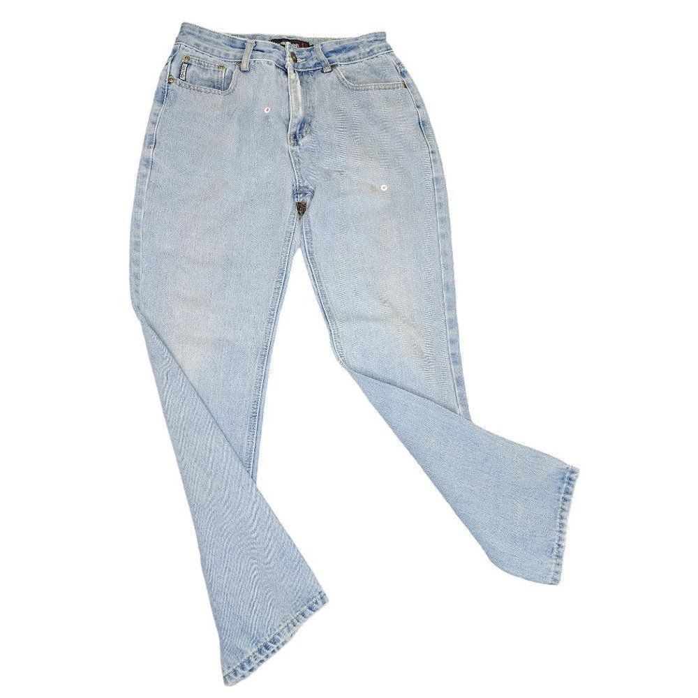Frank Jeans Womens Size 30 Blue Denim 2020 Original Fit Light Wash